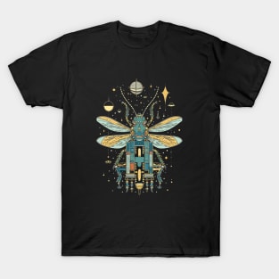 Insect And Book T-Shirt